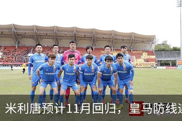 米利唐预计11月回归，皇马防线迎来强援